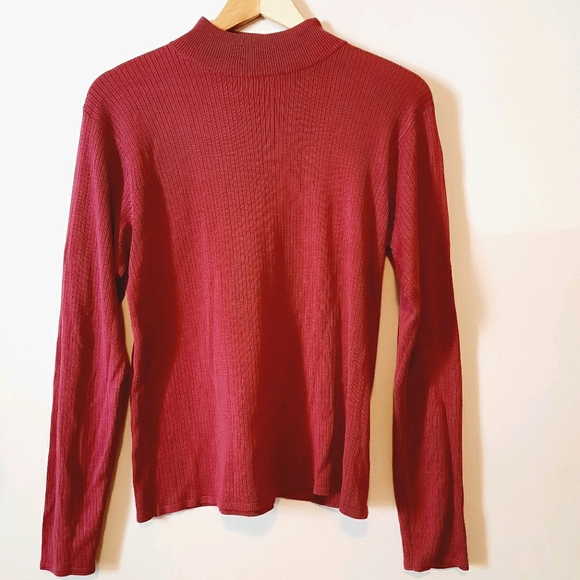 Pure Silk Turtleneck - Picture 1 of 7